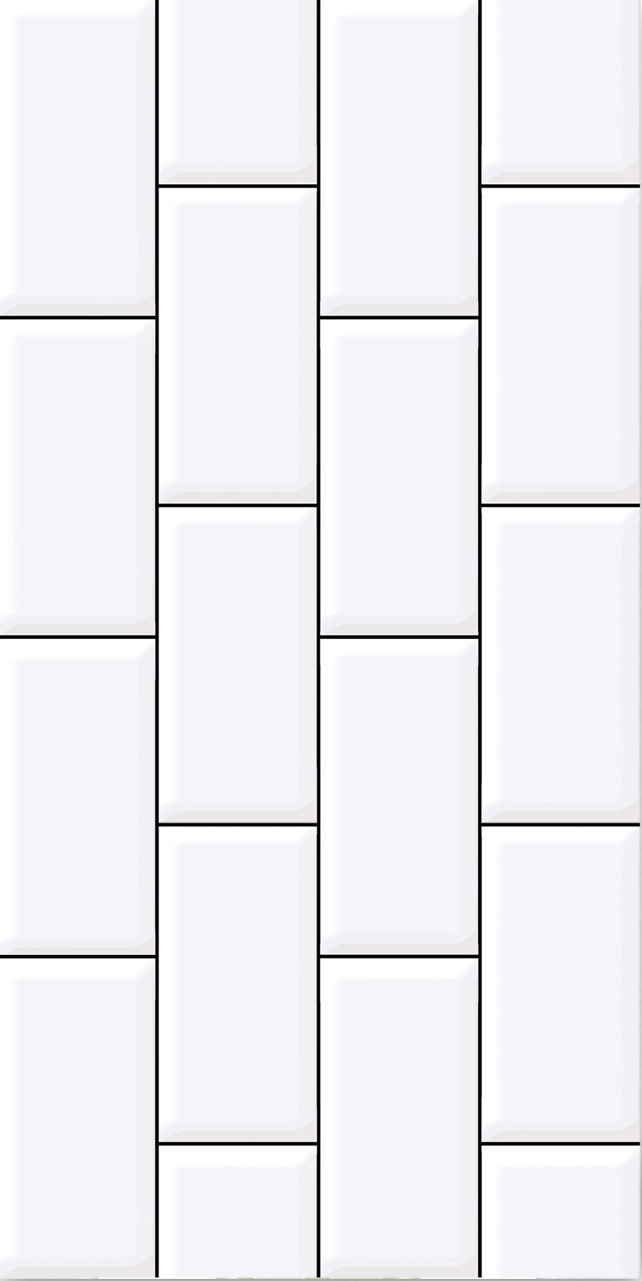 UNO 25X50 INTERLAKEN WHITE ECO